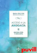 Acceso a la abogaca, 2. Materia civil y mercantil