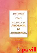 Acceso a la abogaca, 4. Materia administrativa y contencioso administrativa