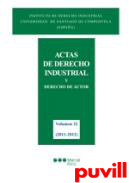 Actas de derecho industrial y derecho de autor, 32. 2011-2012