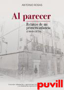 Al parecer : Relatos de mi primera infancia (1960-1970)