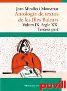 Antologia de textos de les Illes Balears, 9. Segle XX : tercera part