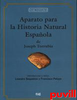 Aparato para la historia natural espaola de 

Joseph Torrubia