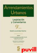 Arrendamientos urbanos : legislacin y comentarios