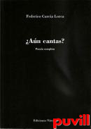 An cantas? : poesa completa