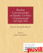 Brechas convencionales en Espaa : un reto constitucional del siglo XXI