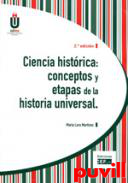 Ciencia histrica : conceptos y etapas de la Historia Universal