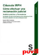 Clusula IRPH : cmo efectuar una reclamacin judicial : anlisis prctico y formularios