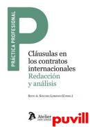 Clusulas en los contratos internacionales : redaccin y anlisis