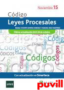 Cdigo Leyes Procesales : noviembre 15 : ltima actualizacin BOE 28 de octubre