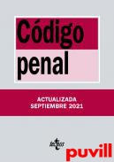 Cdigo Penal : Ley Orgnica 10/1995, de 23 de noviembre