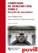 Compendio de Derecho Civil, 5. Derecho de sucesiones