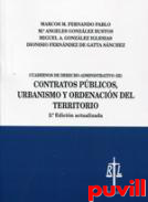 Contratos pblicos, urbanismo y ordenacin del territorio