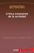 Crtica inmanente de la sociedad