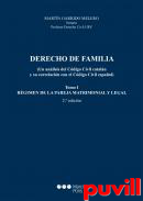 Derecho de familia : un anlisis del Cdigo Civil cataln y su correlacin con el Cdigo Civil espaol