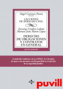 Derecho de obligaciones y contratos en general : lecciones de Derecho Civil