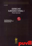 Derecho jurisdiccional, 1. Parte general