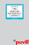 Derecho matrimonial cannico