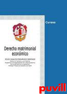 Derecho matrimonial econmico