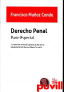 Derecho penal : Parte Especial