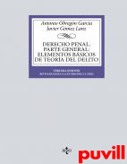 Derecho penal : parte general : elementos bsicos de teora del delito