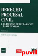 Derecho procesal civil, 1. El proceso de declaracin. Parte general