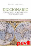 Diccionario de relaciones internacionales y 

poltica exterior