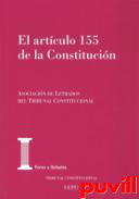 El artculo 155 de la Constitucin