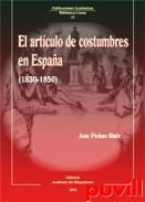 El artculo de costumbres en Espaa (1830-1850)