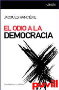 El odio a la democracia