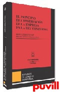 El principio de conservacin de la empresa en 

la ley concursal