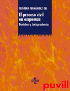 El proceso civil en esquemas : doctrina y jurisprudencia