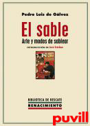 El sable : arte y modos de sablear