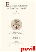 Els llibres de Consells de la vila de Castell, 5. (1411-1417)