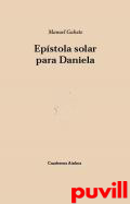 Epistola solar para Daniela