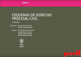 Esquemas de derecho procesal civil