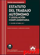 Estatuto del trabajo autnomo : y legislacin complementaria