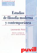 Estudios de filosofa moderna y contempornea