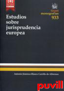 Estudios sobre jurisprudencia europea