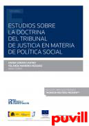 Estudios sobre la doctrina del Tribunal de Justicia en materia de poltica social