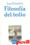 Filosofa del tedio