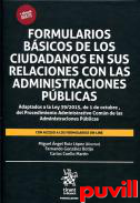 Formularios bsicos de los ciudadanos en sus relaciones con las Administraciones Pblicas