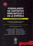 Formularios de contratos mercantiles y de la empresa