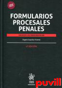 Formularios procesales penales