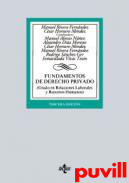 Fundamentos de derecho privado : (Grado en Relaciones Laborales y Recursos Humanos)