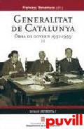 Genralitat de Catalunya : obra de govern 1931-1939, 1