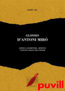 Glosses d'Antoni Mir : Crtics, escriptors, artistes i poetes parlen del pintor