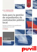 Gua para la gestin de expedientes de contratacin pblica local