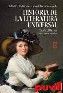 Historia de la literatura universal, 2. Desde el Barroco hasta nuestros das