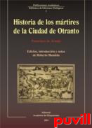 Historia de los mrtires de la Ciudad de Otranto