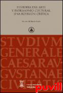 Historia del arte y patrimonio cultural : una revisin crtica